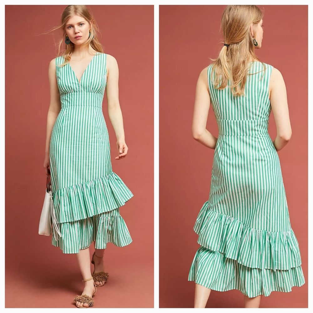 Tracy Reese x Anthropologie Assateague Striped Dress